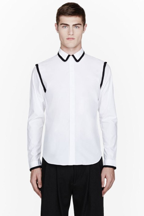 white shirt menswear @sssourabh