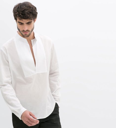 white shirt menswear @sssourabh