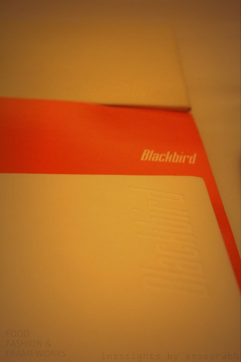 blackbird chicago tasting menu @sssourabh