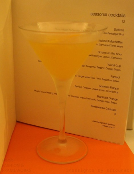 blackbird chicago tasting menu @sssourabh