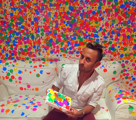 yayoi kusama chlesea david zwerner @sssourabh