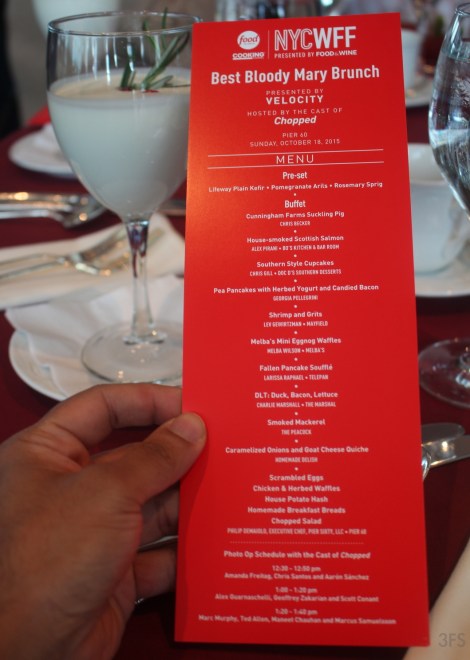 bloody mary food network chopped nycwff @sssourabh