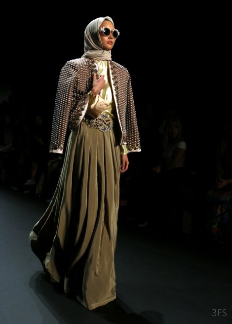 Anniesa Hasibuan nyfw new york fashion week hijab fashion runway womenswear SS17 @sssourabh