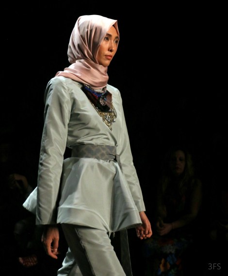 Anniesa Hasibuan nyfw new york fashion week hijab fashion runway womenswear SS17 @sssourabh