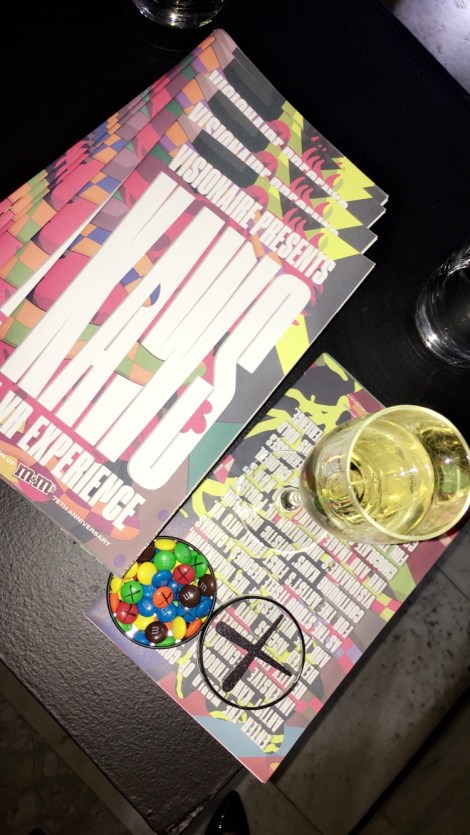 virtual reality m&amp;ms visionaireworld VISKAWSVR kaws new york public library nyc nypl @sssourabh