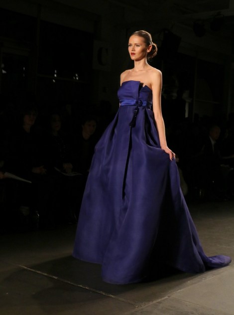 zang toi runway eveningwear new york fashion week nyfw fw17 @sssourabh