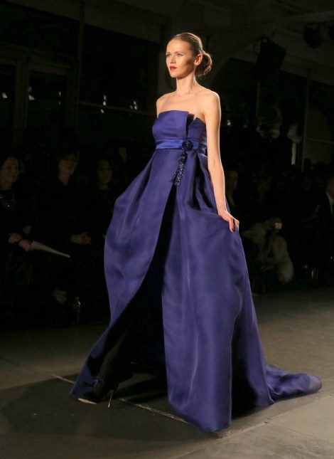 zang toi runway eveningwear new york fashion week nyfw fw17 @sssourabh