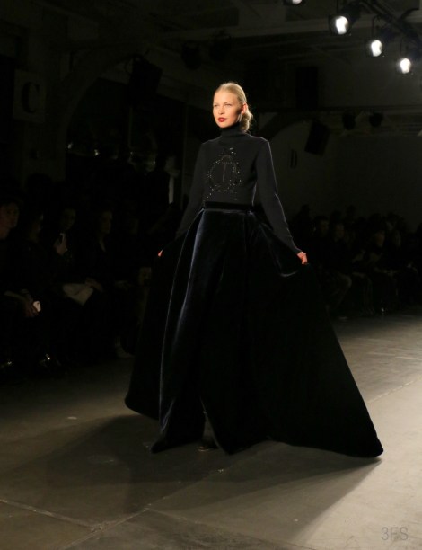 zang toi runway eveningwear new york fashion week nyfw fw17 @sssourabh