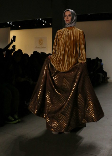 anniesa hasibuan hijab new york fashion week nyfw fw17 @sssourabh