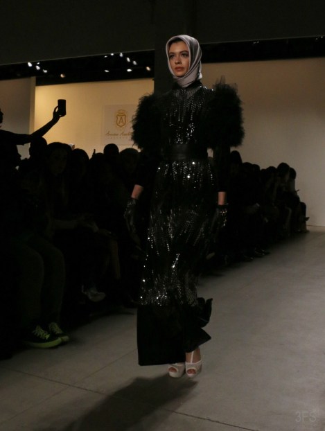 anniesa hasibuan hijab new york fashion week nyfw fw17 @sssourabh