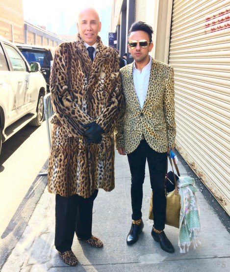 alice and olivia fw17 nyfw new york fashion week runway womenswear leopard print menswear @sssourabh