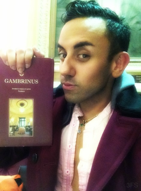 naples grancafe gambrius cafe gelato foodreview foodcritic travel nightlife italy napoli love streetoflove @sssourabh